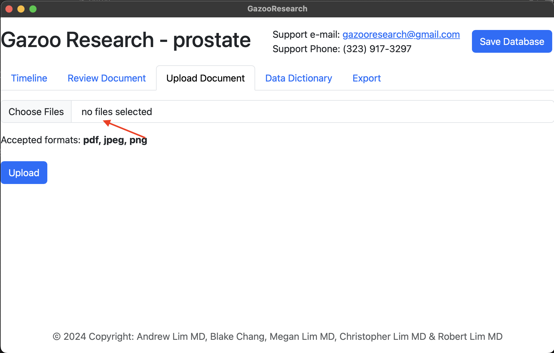 Uploading Documents